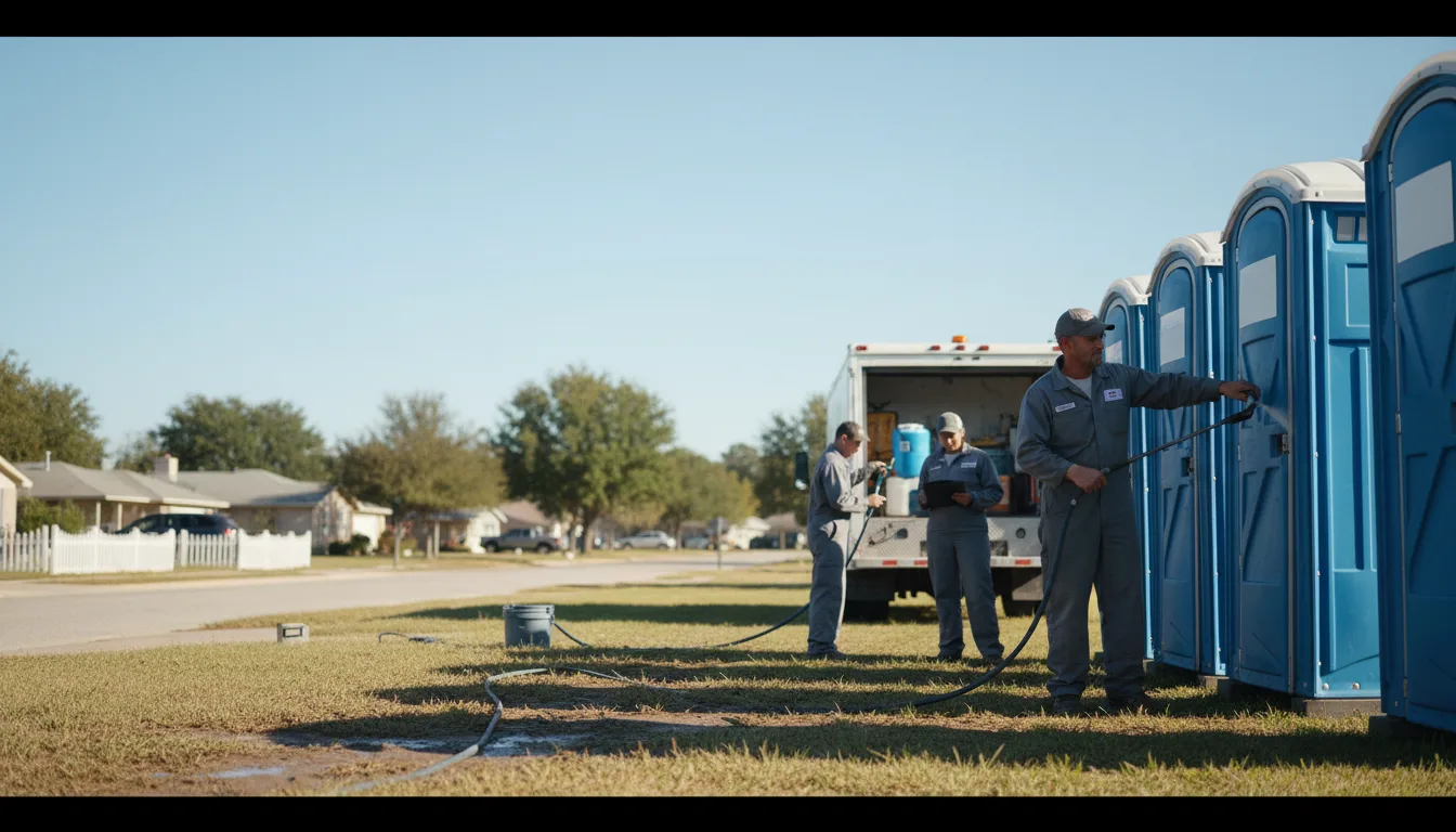 Long-Term Portable Toilet Rental in Mineral Springs, AR near me